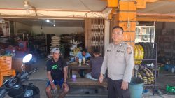 Patroli Dialogis Polsek Kuala Behe Jaga Kamtibmas Tetap Kondusif