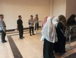 Polsek Rambutan Kawal Ketat Kegiatan Kajian Menata Hati Berama Ustadz Hilman Fauzi