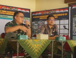 Wadansatgas Pimpin Rapat Evaluasi Pelaksanaan TMMD Reguler Ke-125 Kodim 0735/Surakarta