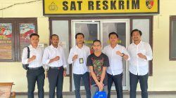 Satreskrim Polres Landak Serahkan Tersangka Kasus Pembunuhan ke Kejari Landak Untuk Dalam Proses Tahap II