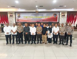 Kunjungi Polda Maluku, Puslitbang Polri Teliti Penanggulangan Kejahatan Narkotika