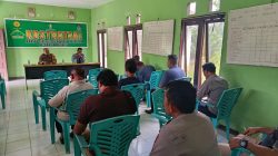 Kapolsek Menjalin Hadiri Rakor Kostratani tingkat Kecamatan Menjalin