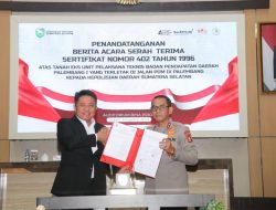 Polda Sumsel Resmi Terima Hibah Gedung Ditlantas dari Pemprov Sumsel