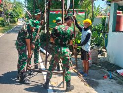 Sukseskan Program Kasad, Satgas TMMD Reguler Ke-125 Kodim 0735/Surakarta Garab Sasaran Fisik Pipanisasi