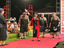 Dandim 0808 Bersama Forkopimda Semarakkan Hari Jadi Blitar Dalam Dramasoka “Pendekar Caping Gunung”