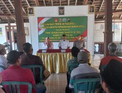 Warga Sarimulyo Dapat Pembekalan Tangkal Radikalisme dari Satgas TMMD dan Polres Boyolali