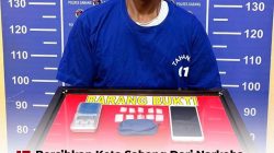 Satresnarkoba Polres Sabang Berhasil Amankan Pelaku Tindak Pidana Narkotika