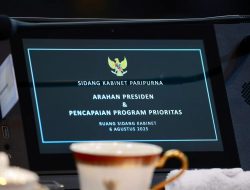 Presiden Prabowo Subianto Pimpin Sidang Kabinet Paripurna Ke-8
