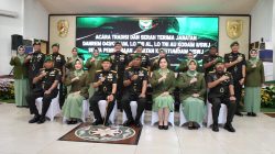 Danrem 044/Gapo Hadiri Sertijab PJU jajaran Kodam II/Swj