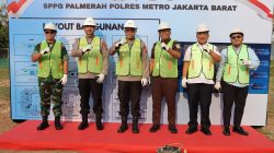 Polres Jakbar Bangun Groundbreaking SPPG di Palmerah, Ribuan Siswa Bakal Dapat Manfaat