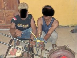 Polsek Woja Ringkus Dua Pelaku Pencurian di Desa Bara
