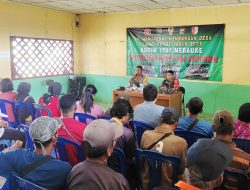 Dari Senyap Menjadi Terang, Penyuluhan Hukum Satgas TMMD Hidupkan Kesadaran Warga