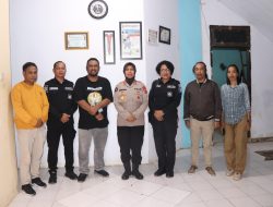 Kunjungi Kantor BeritaKota Ambon, Kabid Humas : Polisi Tidak Anti Kritik
