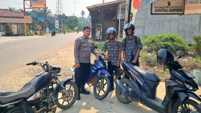Himbau Anak sekolah Jaga Kamtibmas Di lingkungannya Serta Menggunakan Helm Dan Taati Peraturan Berlalu Lintas