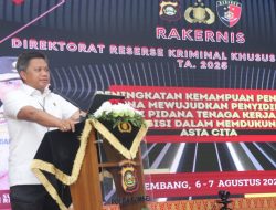 Ini Pesan & motivasi Dirreskrimsus pada Rakernis Fungsi teknis Serse