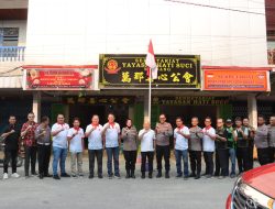 Hangatnya Silaturahmi Kapolres Landak dengan Tokoh Tionghoa dan Relawan Pemadam