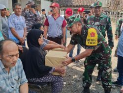 Tim Wasev TMMD ke-125 Gelar Bakti Sosial di Kecamatan Siliragung