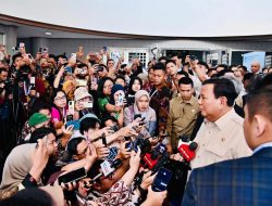 Presiden Prabowo Subianto Memberikan Keterangan Pers Usai Menyampaikan Pidato