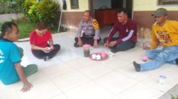 Kapolsek Sebangki Sambangi Kantor Desa, Disambut Hangat oleh Sekdes