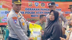 Ditbinmas Polda Aceh Salurkan Bantuan 1,5 Ton Beras Murah untuk Masyarakat
