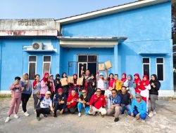 Semangat HUT RI Ke-80, PWI Muba Gelar Senam Sehat dan Lomba Gaplek