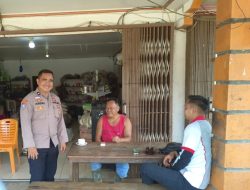 Jaga Kamtibmas Kondusif Polsek Kuala Behe Lakukan Patroli Dialogis