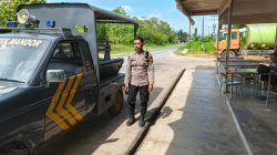 Cegah Aksi Pencurian, Polisi Sisir Pemukiman Sepi di Mandor