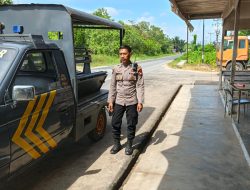 Cegah Aksi Pencurian, Polisi Sisir Pemukiman Sepi di Mandor