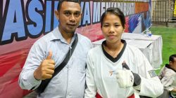 Raih Juara Taekwondo Nasional : Titan Kyara Ramdani Dinobatkan Sebagai Pemain Terbaik