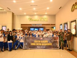Lanud Sultan Hasanuddin Ajak Anak Sekolah Angkasa, Nonton “Believe”, Tanamkan Nilai-Nilai Positif