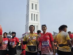Police Women Run ke-3: Polwan Polda Maluku Tunjukkan Semangat Juang di Bukittinggi
