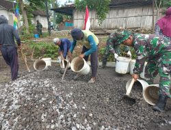 Satgas TMMD Kodim Boyolali Tancap Gas, Pengerjaan Jalan di Sarimulyo Dikebut Tanpa Hari Libur