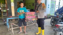 Bhabinkamtibmas Polsek Meranti Gencar Beri Himbauan Tentang Karhutla