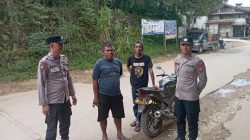 Samapta Polsek Menyuke Gencar Laksanakan Parltroli Siang