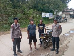Samapta Polsek Menyuke Gencar Laksanakan Parltroli Siang