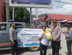 Ringankan Beban Warga, Polda Maluku dan Bulog Sukses Gelar Pasar Murah, 3 Ton Beras Habis Terjual