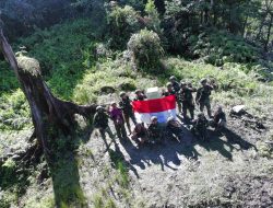 Pos Denom Yonif 751/VJS Patroli Patok Perbatasan, Pastikan Keutuhan Batas Negara