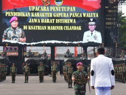 Danyonif 2 Marinir Hadiri Penutupan Pendidikan Karakter: Sinergi TNI dan Pemprov Jabar Cetak Generasi Tangguh