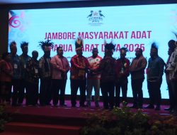Jambore Adat Papua Barat Daya 2025: Lantamal XIV Sorong Selalu Bersinergi Membangun Generasi Sehat dan Mandiri