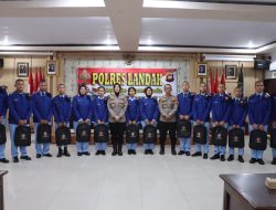 Kapolres Landak Beri Arahan dan Motivasi kepada Siswa Siswi SMA Taruna Bumi Khatulistiwa