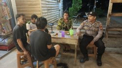 Sapa Warga di Tengah Malam, Polisi Jaga Keakraban dan Keamanan