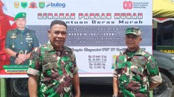 Kodim 1802 Sorong Gelar Pangan Murah, Warga Serbu Beras Berkualitas