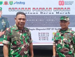 Kodim 1802 Sorong Gelar Pangan Murah, Warga Serbu Beras Berkualitas