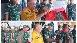 Dandim 1607/Sumbawa Sambut Hangat Asops KASAD Saat Tiba di Sumbawa