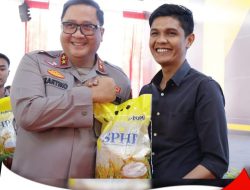 Polda Aceh dan Polres Jajaran Salurkan Bantuan 65.5 Ton Beras Murah Lewat GPM