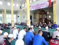 Polres Aceh Timur Gelar Dzikir dan Do’a Bersama Sambut HUT Ke-80 Kemerdekaan RI
