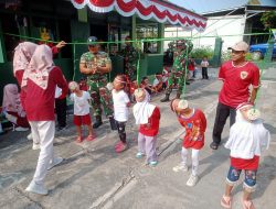 Koramil 12/Simo Meriahkan HUT RI ke-80 dengan Lomba Tradisional Penuh Tawa dan Kebersamaan