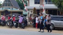 Polsek Mempawah Hulu Laksanakan Pengamanan Jalan Sehat
