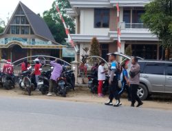 Polsek Mempawah Hulu Laksanakan Pengamanan Jalan Sehat