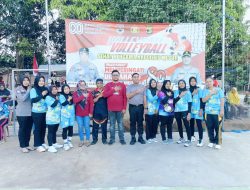 Program Sehat Kapolres Mesuji: Lanjutkan Semangat HUT RI ke-80 dengan Turnamen Voli